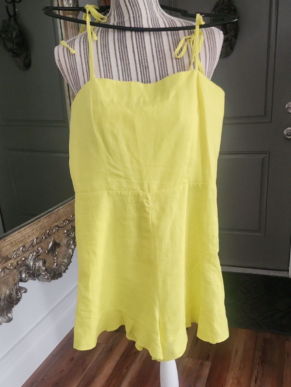 Gianni Bini Lemon Yellow Summer Romper